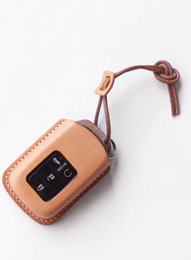 适用本田雅阁思域型格缤智真皮手工定制钥匙套包精致简约高级感