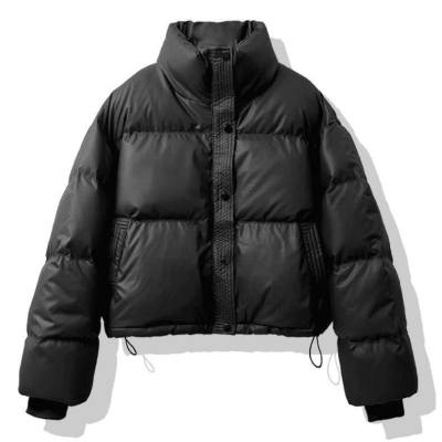 反季棉服短款免洗2025立领宽松加厚面包外套棉衣潮流外套羽绒棉服