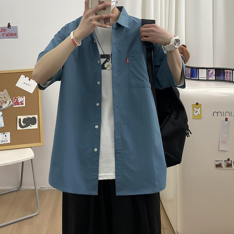 夏新款男大码打底衫宽松短袖T恤百搭印花体恤/D7080p22，男装T恤，电商A012