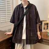 精品大码年轻外套青年衬衣休闲宽松短袖印花流行衬衫男A011-2/p40,男装T恤,电商A012,电商基地 精品大码年轻外套青年衬衣休闲宽松短袖印花流行衬衫男A011-2/p40,男装T恤,电商A012,电商基地