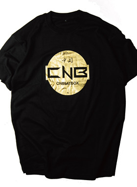Beatbox 张泽短袖 Alex napom gene同款CNBC金色嘻哈街头潮人T恤