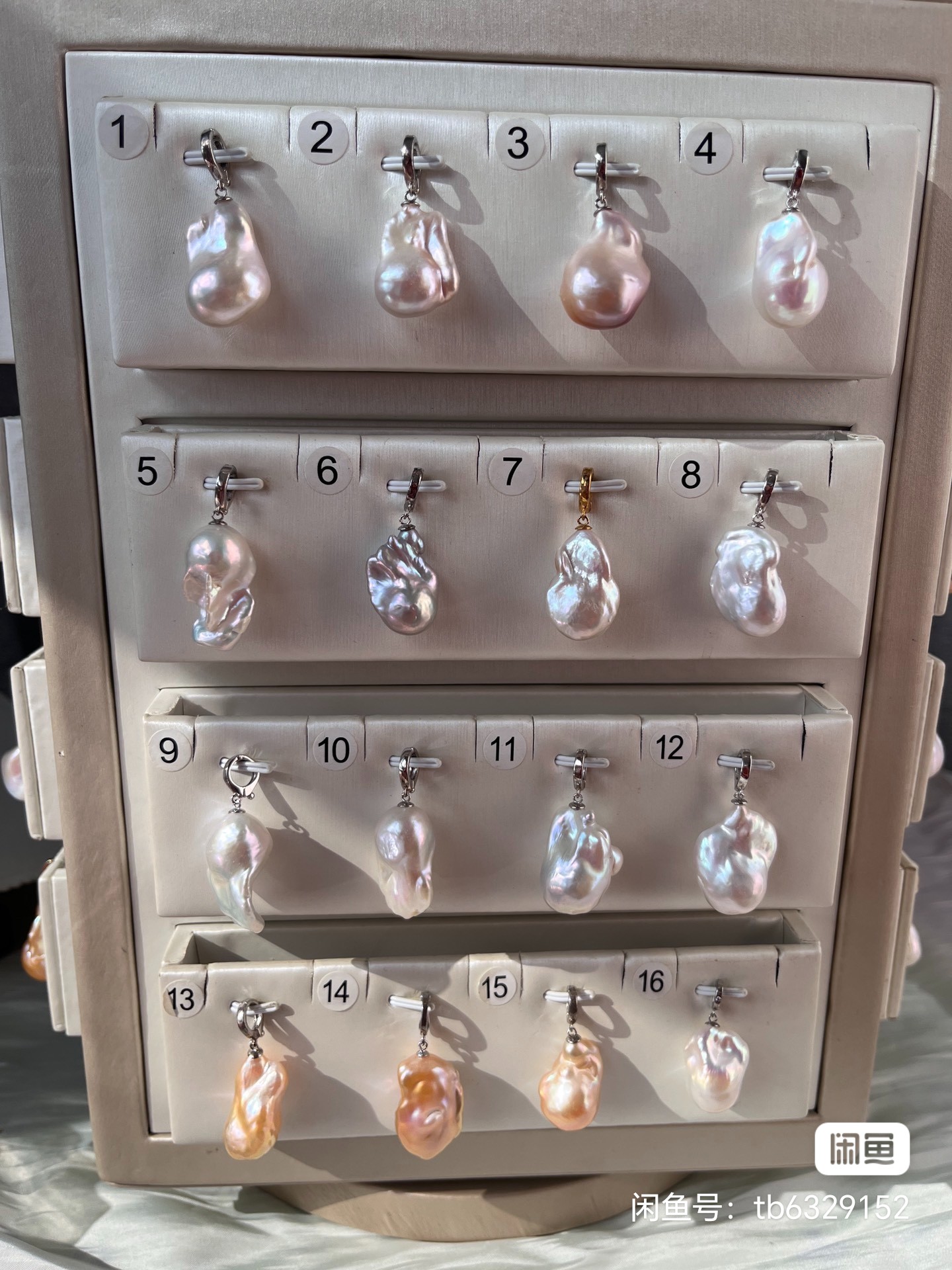 大巴吊坠，山下湖珍珠，源头厂家，