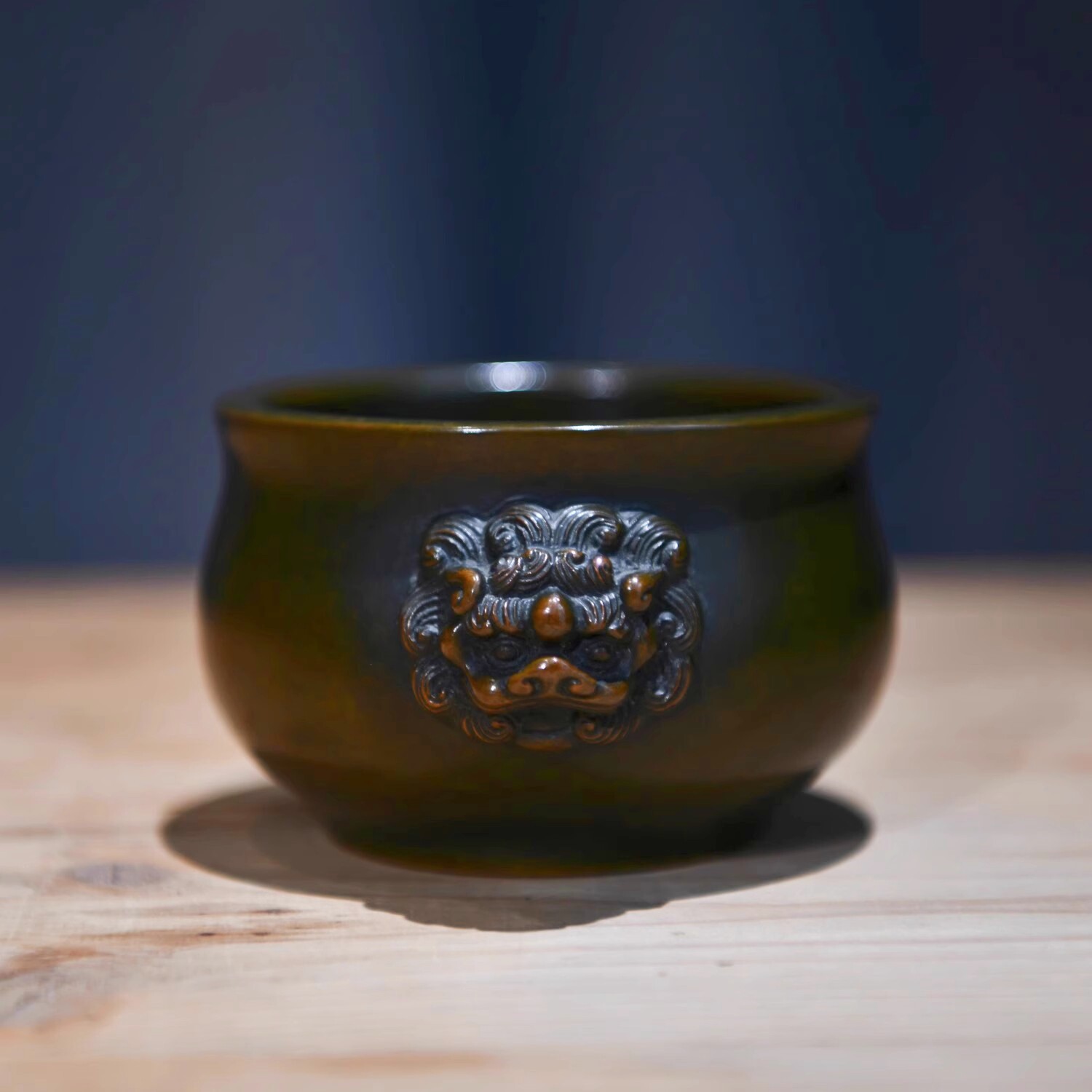 精品仿古香炉 狮耳炉 失蜡法 宣德炉 纯铜熏香炉 厂价直销