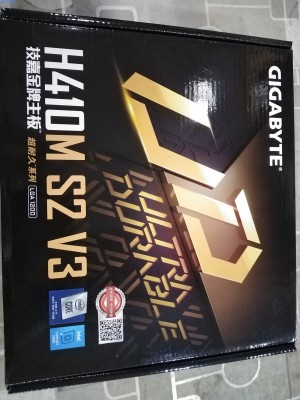 Gigabyte/技嘉 H410M-S2 V3新品台式机游戏主板