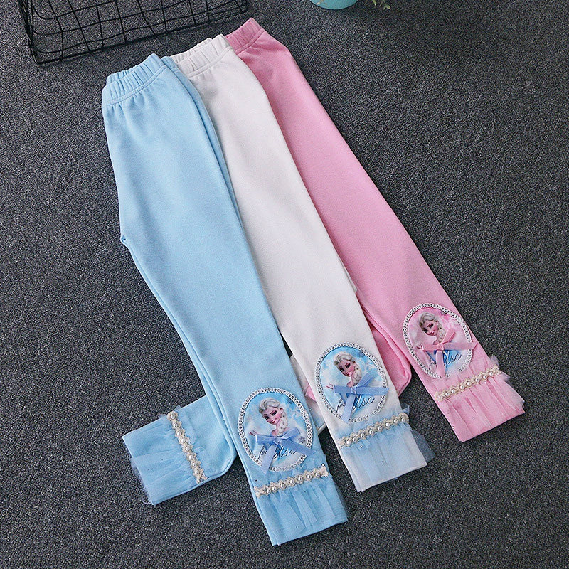 女童爱莎打底裤2025新款秋冬季女宝宝外穿纯棉儿童加绒艾莎长裤子,童装/婴儿装/亲子装,裤子,淘宝优惠券,粉丝福利购,淘宝优惠卷