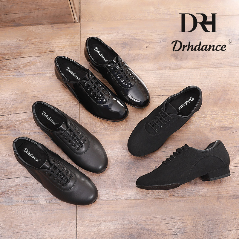 Drhdance男款摩登鞋舞蹈摩登舞鞋