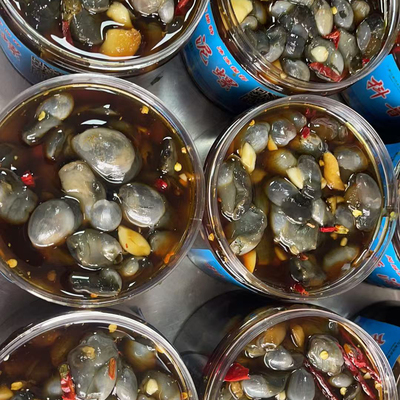 张磊泥螺家  手工制作大号黄泥螺500克（冷冻保存）