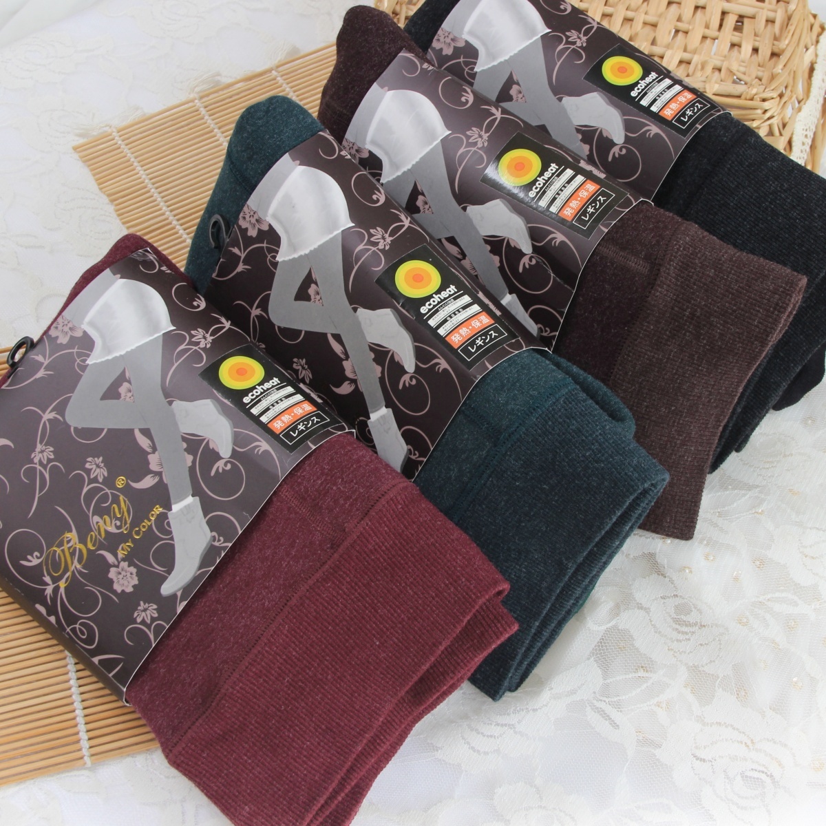 冬季加绒加厚保暖踩脚打底裤袜女