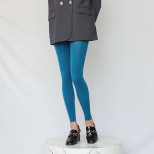 袜糖果色打底袜子高弹力天鹅绒彩色春秋夏丝袜亮色 九分裤 四季 薄款