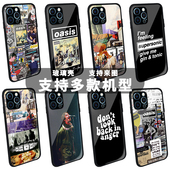 摇滚Oasis绿洲乐队玻璃手机壳适用于英伦音乐专辑周边创意艺术文艺歌手