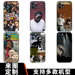 说唱嘻哈Kendrick Lamar手机壳适用于欧美音乐风创意个性小众硅胶K.Dot专辑周边