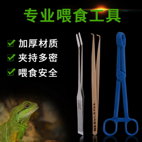 希瑾爬虫乌龟角蛙喂食工具神器宠物SUDO竹摄子夹蟋蟀仓鼠木镊子