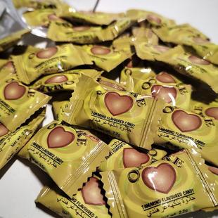 新品 泰国OMARE酸角糖 酸甜心形糖 喜糖 年货 万圣节 节日糖 半斤