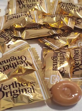 现货 德国STORCK Werther‘s Original 太妃糖 经典太妃硬糖半斤