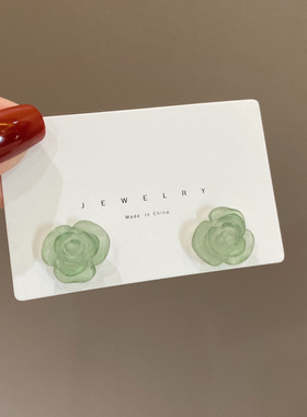S925银针韩国东大门淑女简约小巧花朵耳钉创意小清新耳饰H5084