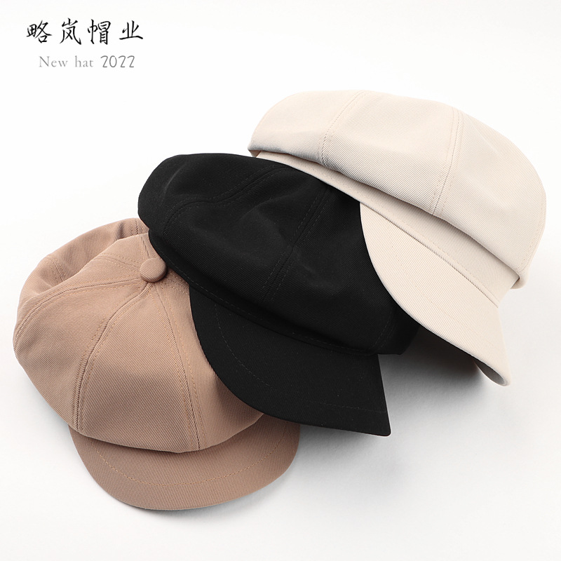 八角帽/时装帽女士时尚春秋