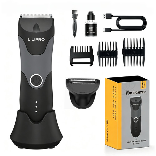 Body Hair Trimmer Balls Shaver for Men Pubic Hair Removal