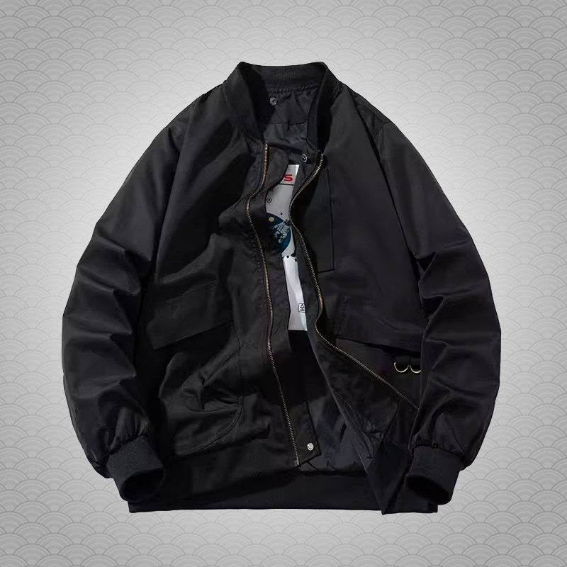 香港正品潮牌秋冬新款纯色多口袋棒球服男女加厚休闲棉衣夹克外套