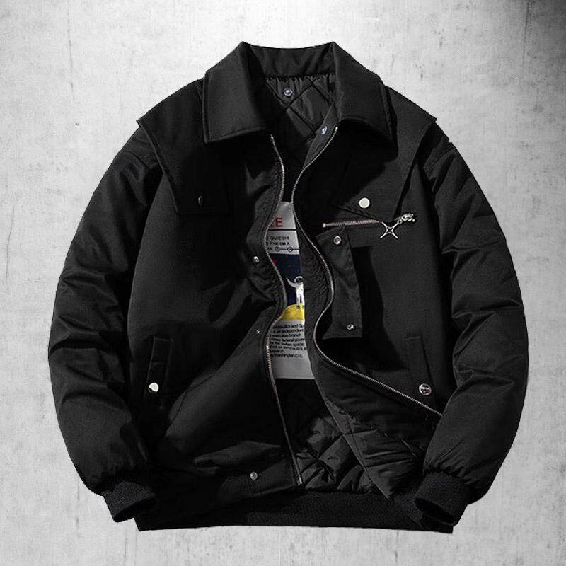 欧美潮牌复古飞行棒球服夹克