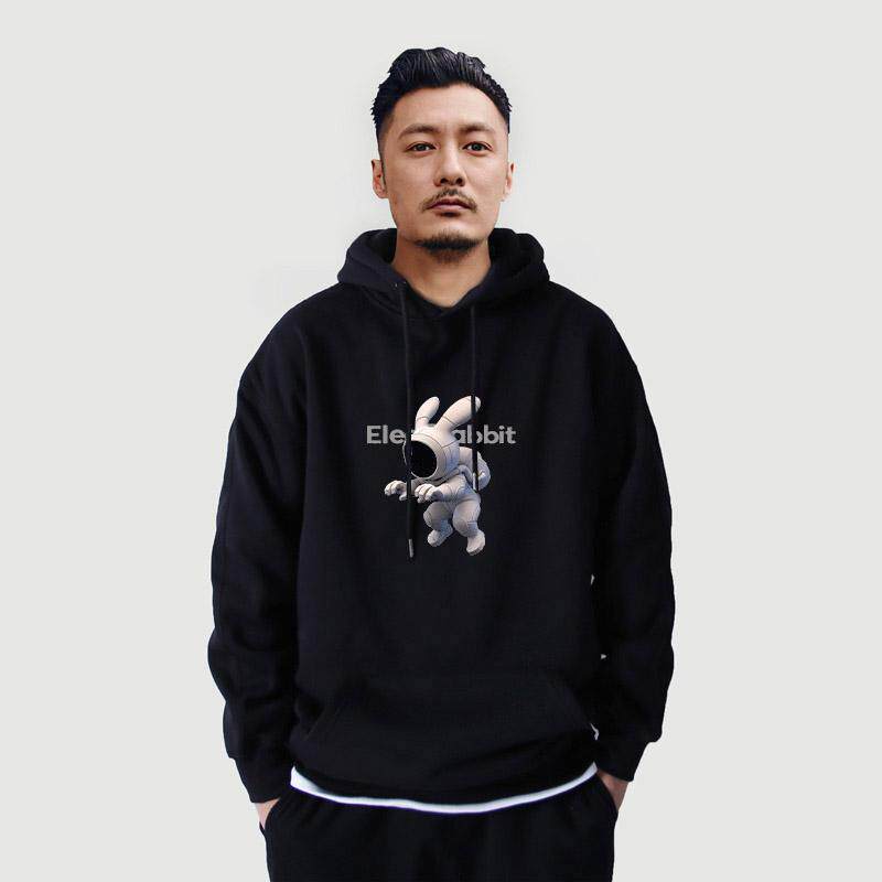 宇航员联名卫衣男潮牌连帽宽松