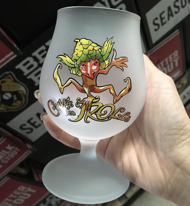 蒙砂山树精进口精酿啤酒杯