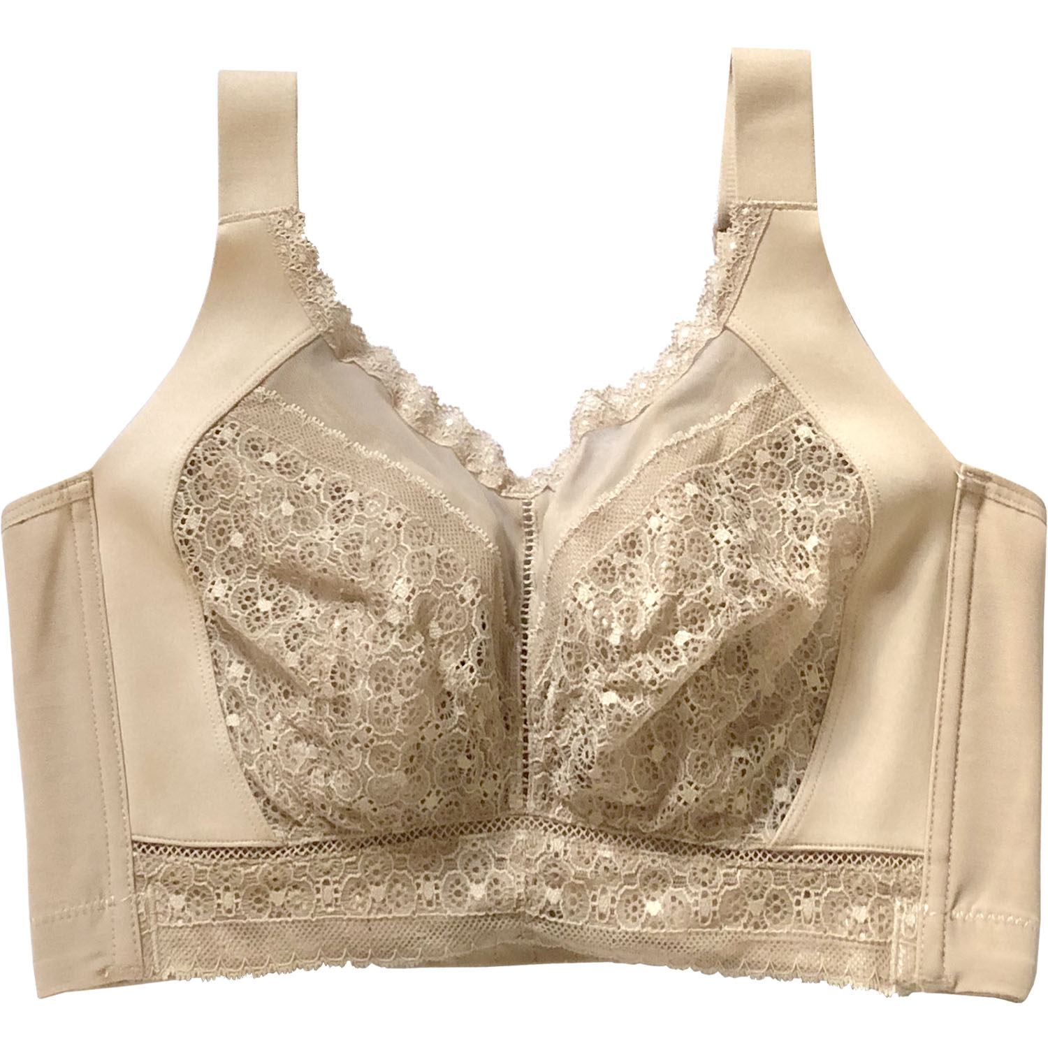 蕾丝性感全包容显小防走光内衣