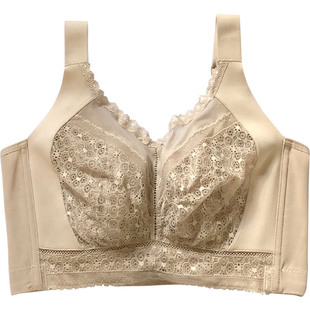 软钢圈全罩杯大胸显小胸内衣女防下垂收副乳上托调整型文胸罩薄款