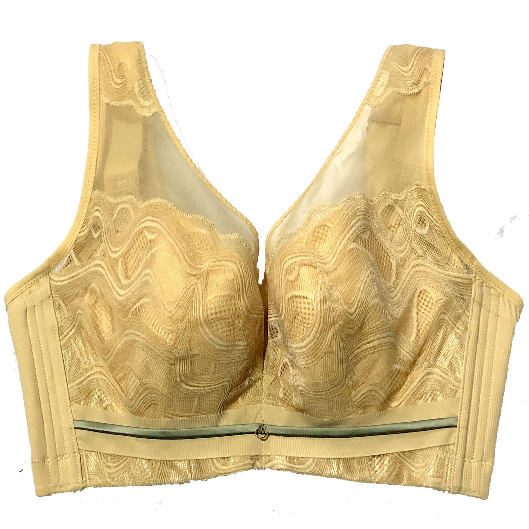 软钢圈全罩杯性感内衣大胸显小上托聚拢收副乳调整型文胸美背胸罩