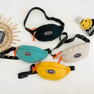 时尚运动儿童斜挎包男男童帅气夏季洋气宝宝包包男生胸包女童腰包