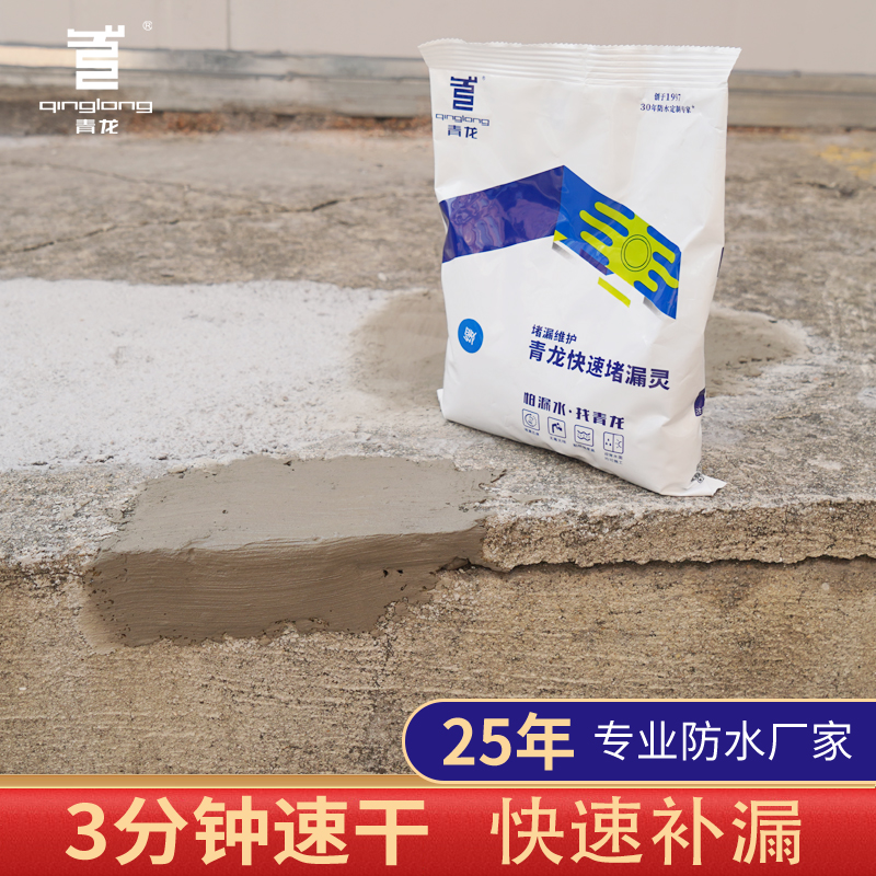 青龙堵漏灵快干水泥补漏