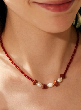 新中式国风项链女款2025新款爆款轻奢小众设计感锁骨链颈链配饰