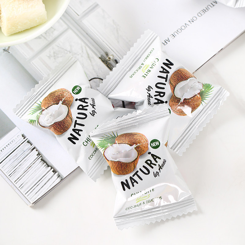 泰国风味椰子糕椰子糖伴手礼芒果软糖原装零食喜糖糖果软糖