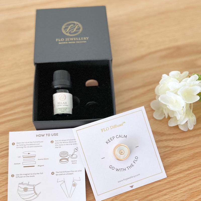FloJewellery口罩香薰扣郭晶晶