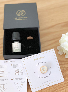 香港代购Flo Jewellery香薰扩香石精油口罩扣口罩配饰郭晶晶同款