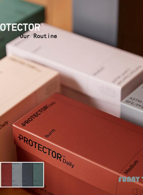 香港代购Protector Daily口罩新色系Our Routine平面透气时尚口罩