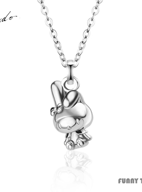 香港代购Crudo Leather美乐蒂Melody925纯银项链情侣闺手绳生日礼