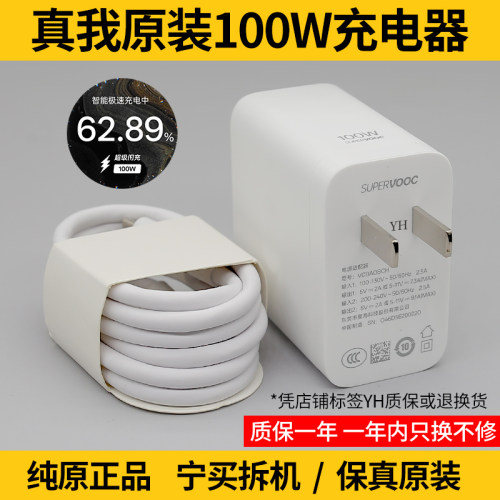 真我100W原装充电器原厂正品