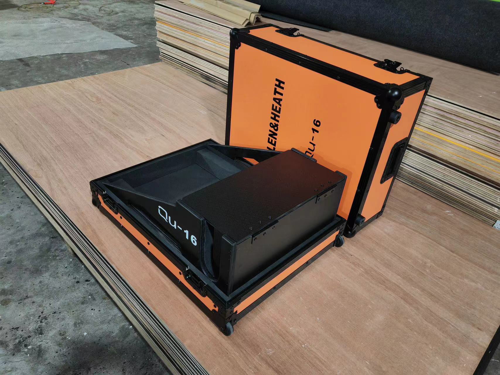 Allen Heath艾伦QU-16调音台航空箱 艾伦赫赛QU-16专用机箱带狗屋