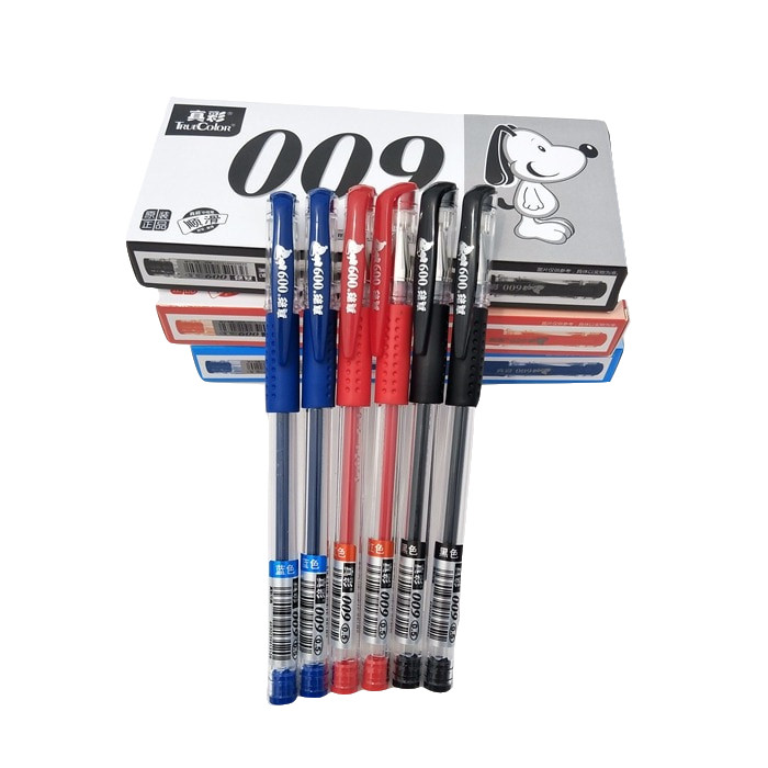 真彩gp009经典中性笔 真彩009水笔 真彩0.5mm水笔 签字笔 办公笔