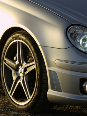 R171 SLK63 AMG格栅一套3件 171 Amg前杠风网 原厂纯拆正品