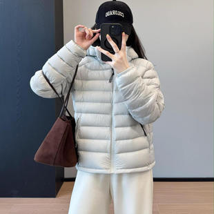 深圳南油女装~鸟家同款三星安心95鸭绒~轻盈保暖排骨羽绒服