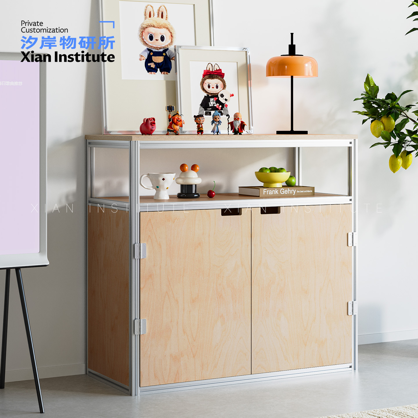 移动边柜实木墙上置物架墙面悬空一字板墙壁电视背景墙展示架