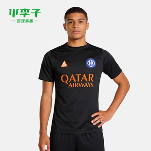 小李子NIKE耐克国际米兰ACG系列赛前热身训练短袖成人IB3807-010