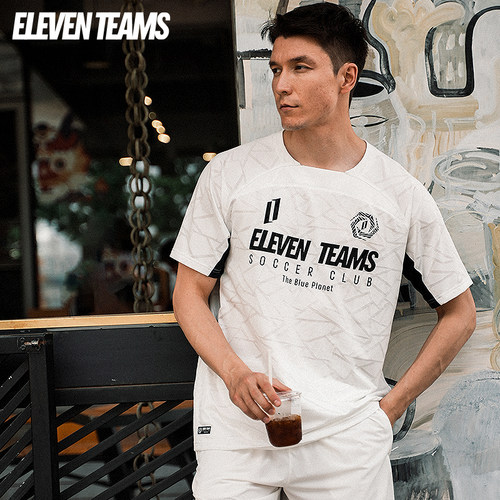 小李子Eleventeams训练印花短袖
