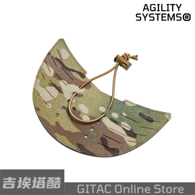 战术头盔遮阳帽激光切割适配迷彩