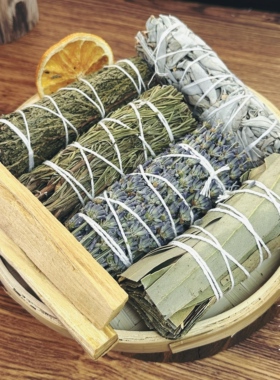 天然植物香薰草仗干烧香薰炉