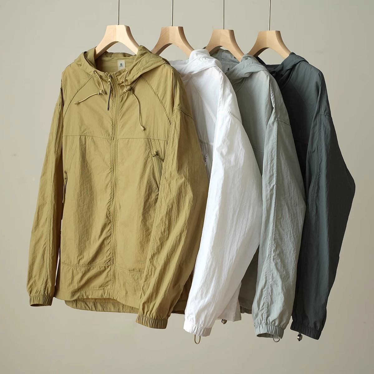 2025春夏季新款女士防晒衣休闲薄款宽松气质减龄户外速干连帽外套