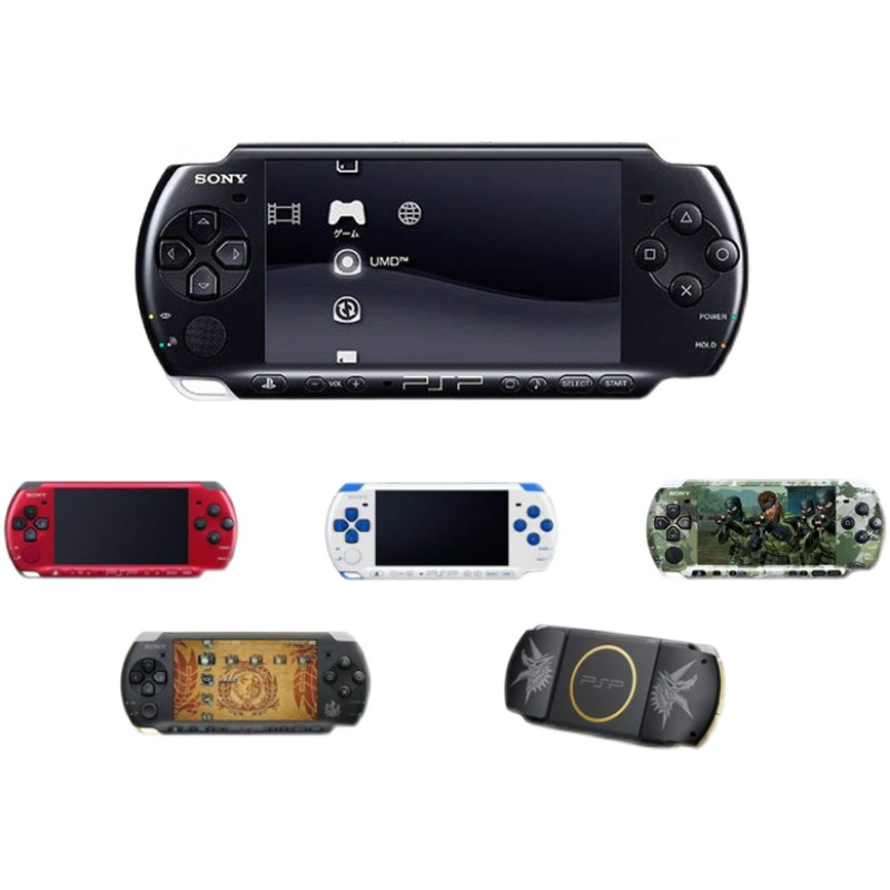 全新索尼原装PSP3000中古游戏主机p2000电池充电器数据线套餐齐全-封面