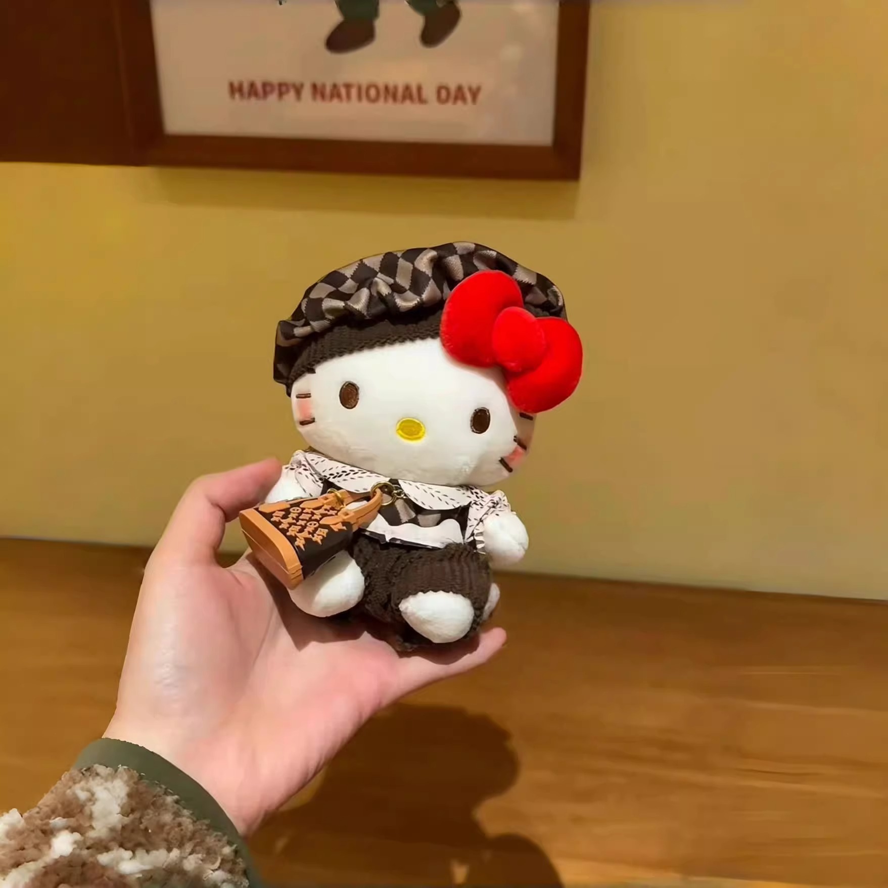 猫咪书包挂饰女生毛绒公仔玩偶