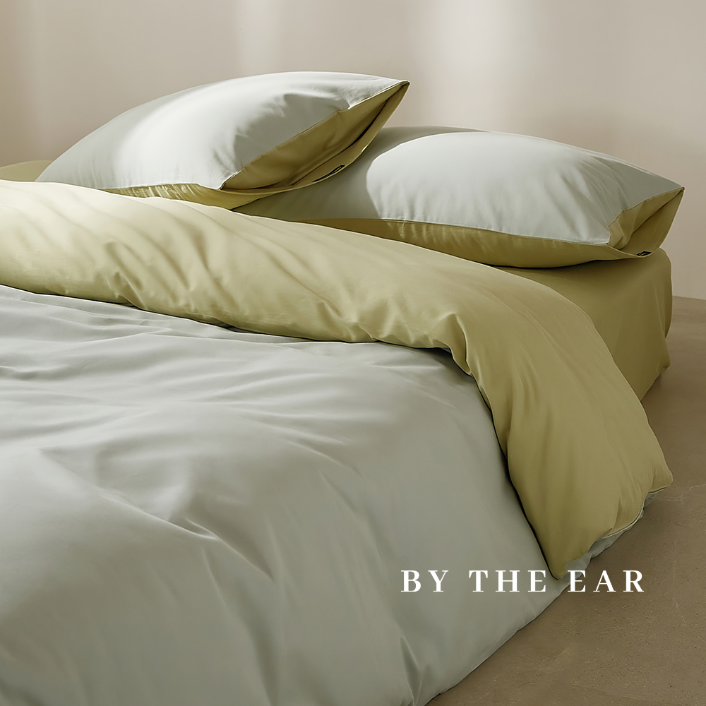 在耳边简约风小宽边全棉磨毛套件